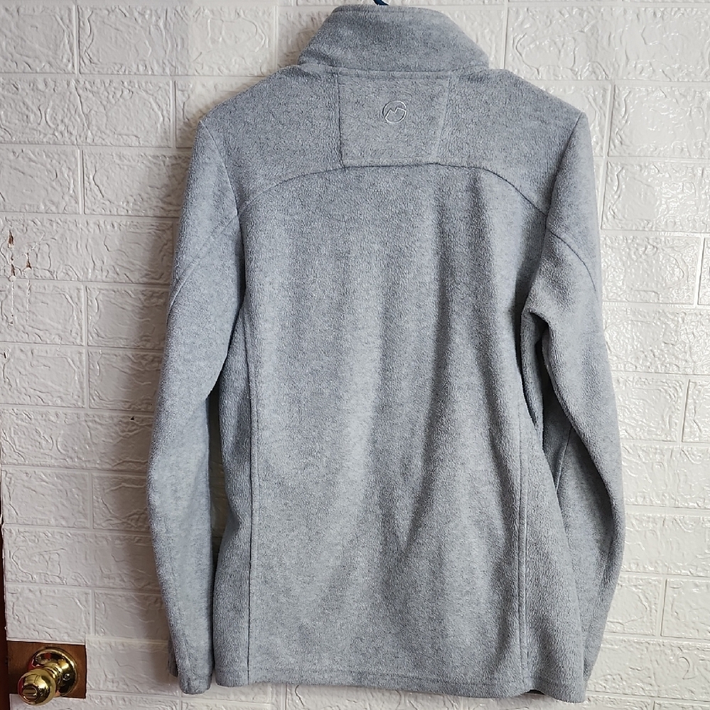 Magellan Outdoors Women's Gray Fleece Jacket - Picture 6 of 7